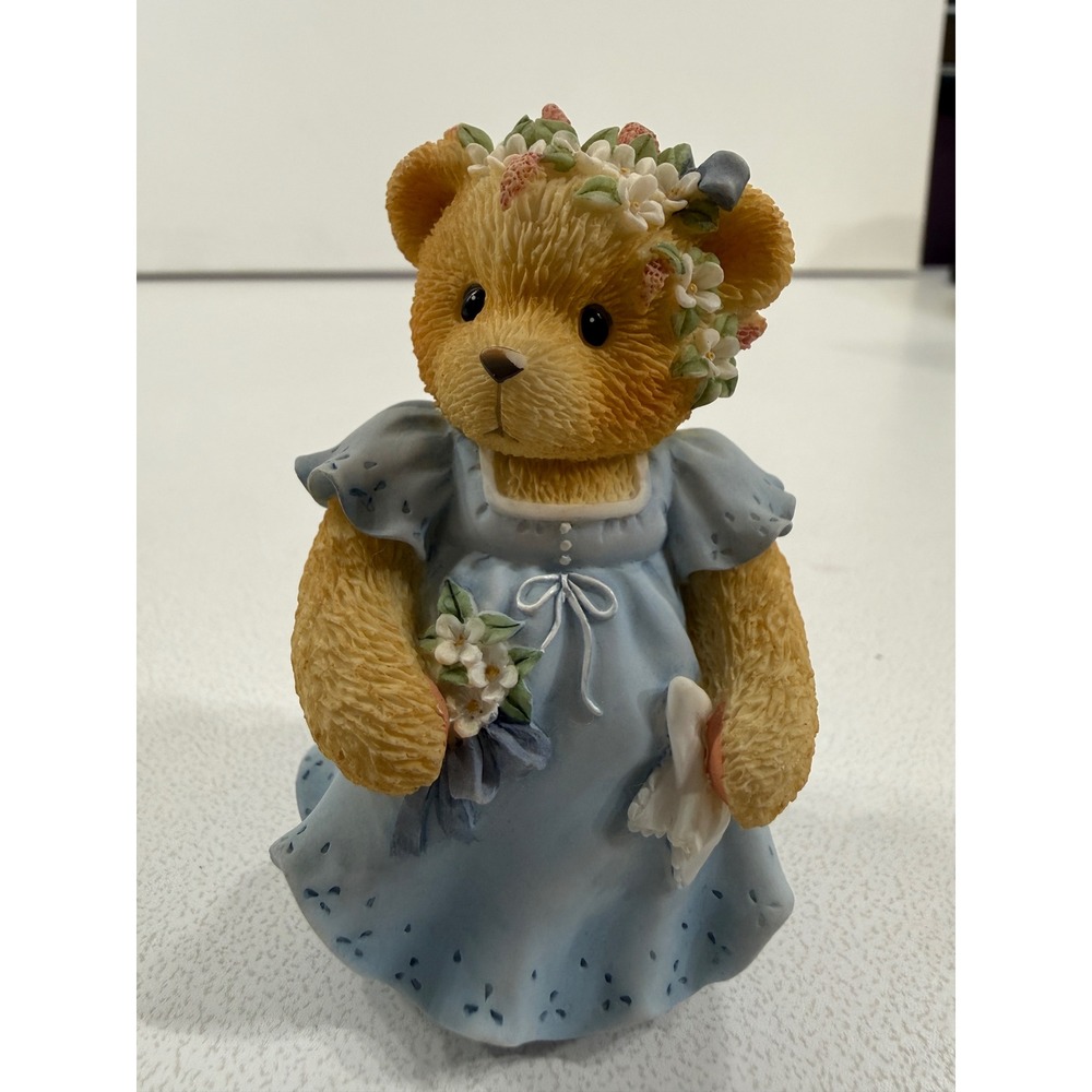 Cherished Teddies 476323 Bridesmaid 1998 Special Day Enesco with Box & Papers